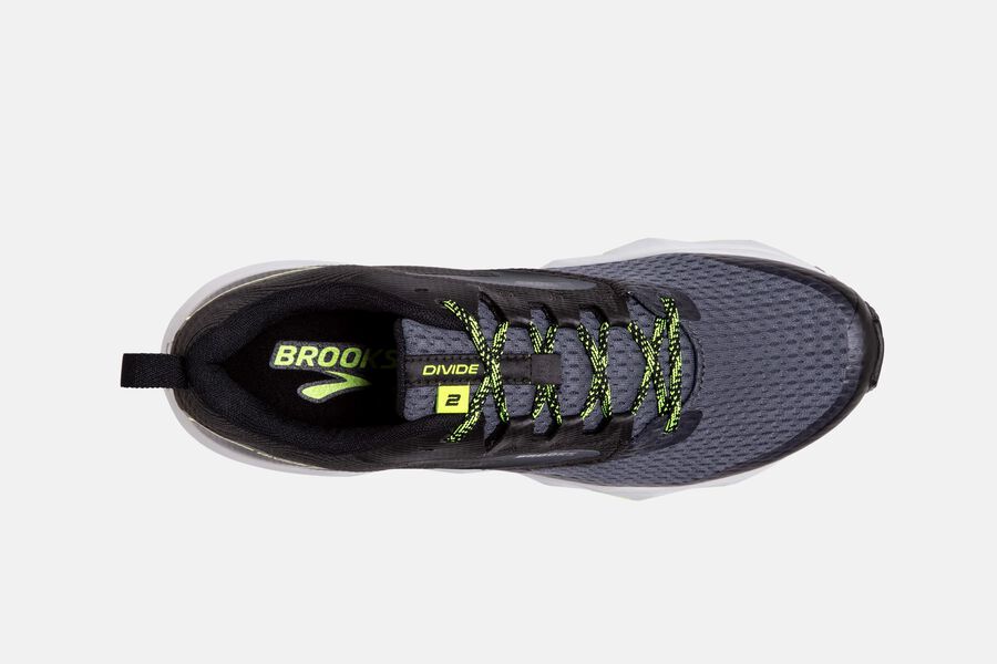 Brooks Running Shoes Mens Black - Divide 2 Trail - 0427-YLFEX